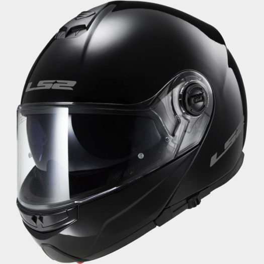 Casco LS2 FF325 Strobe Gloss Black