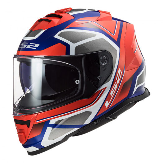 Casco LS2 FF800 Storm Faster Red Blue