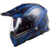 Casco LS2 MX436 Pioneer EVO Matt Black Blue