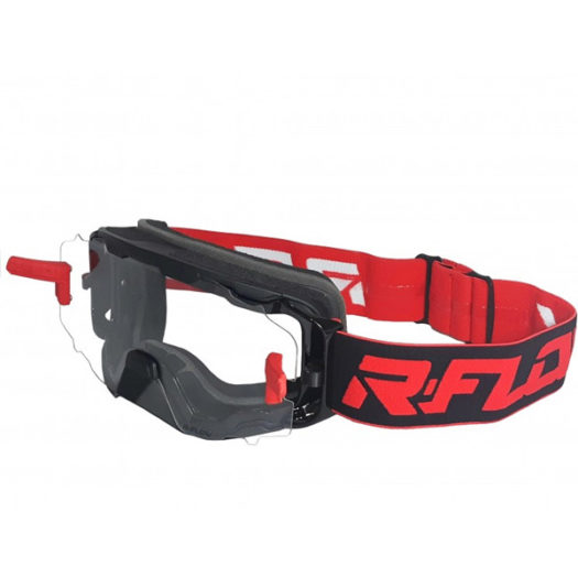 Gafas antivaho R-Flow Next negro rojo