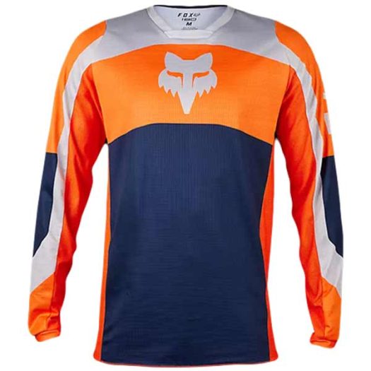 Camiseta técnica juvenil Fox Racing 180 Nitro - Naranja fluorescente