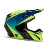 Casco Fox Racing V1 Streak - Negro/Amarillo