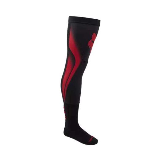 Calcetines Flexair Knee Brace - Fox Racing - Rojo fluorescente