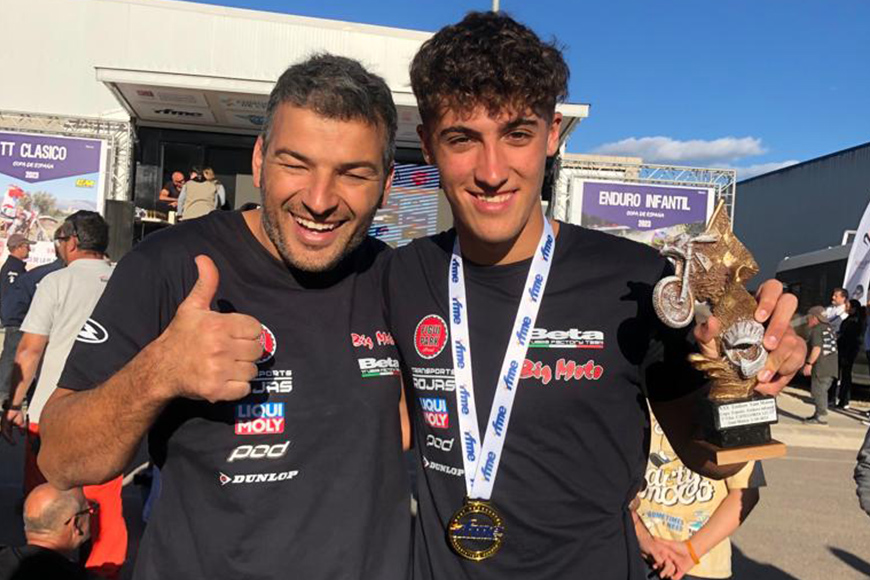 ¡Nil Rojas Campeón de España de Enduro Infantil 2023!