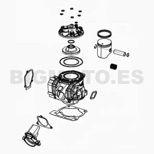 035.11.006.82.0B - Kit Grupo Térmico D-54 RR 2T125 Letra B