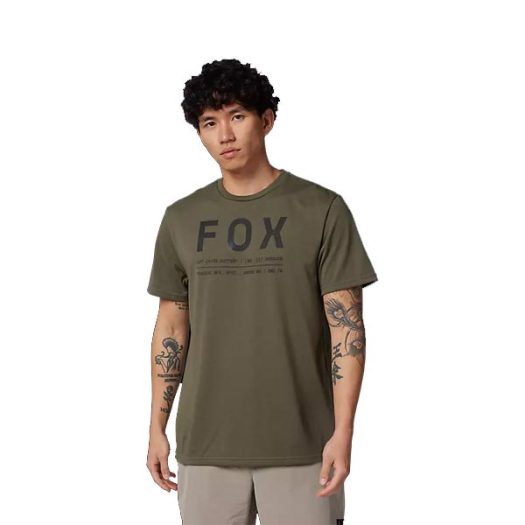 Camiseta Fox Racing Non Stop - Verde oliva