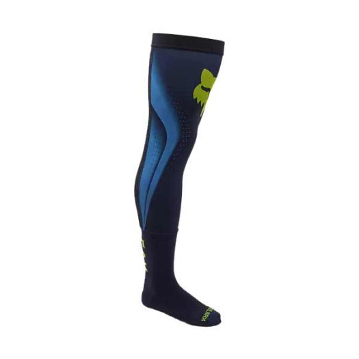 Calcetines Flexair Knee Brace - Fox Racing - Amarillo fluorescente